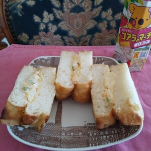 リメイク☆ポテトサラダのホットサンド